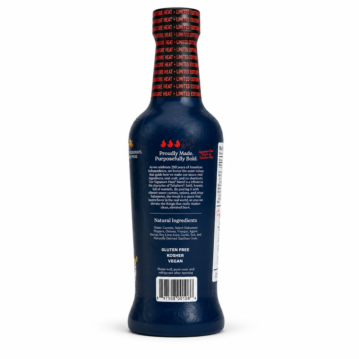 250th Anniversary Signature Heat Hot Sauce 8 oz. (Limited Edition)