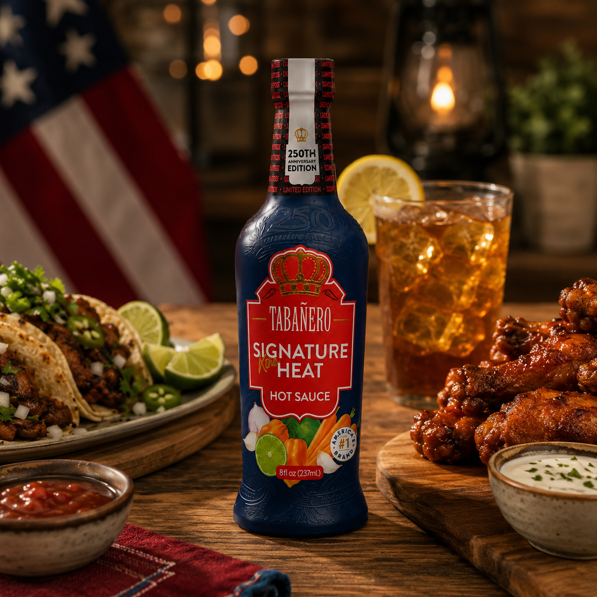 250th Anniversary Signature Heat Hot Sauce 8 oz. (Limited Edition)