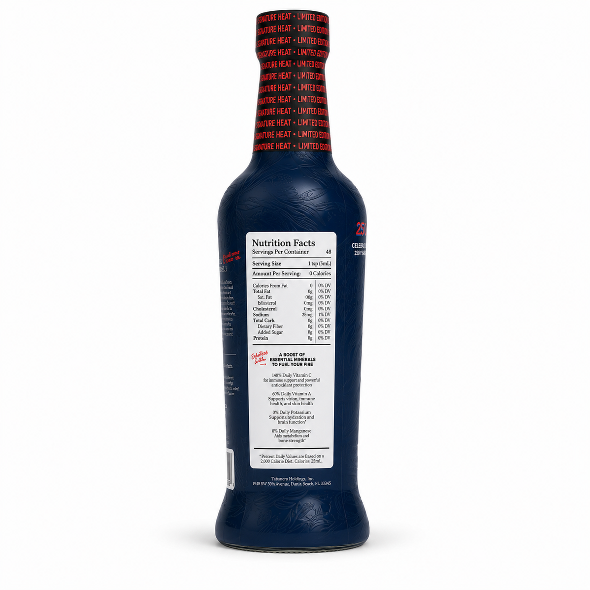 250th Anniversary Signature Heat Hot Sauce 8 oz. (Limited Edition)