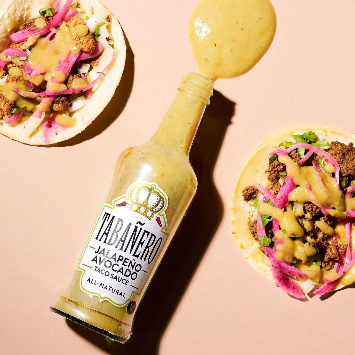 Tabañero Jalapeño Avocado Taco Sauce - Tabanero