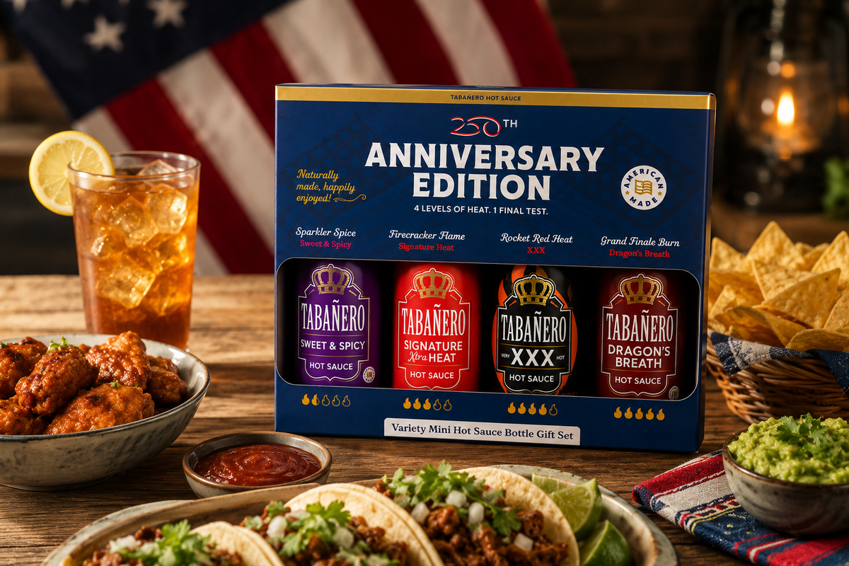 250th Anniversary Mini Hot Sauce Challenge Gift Set