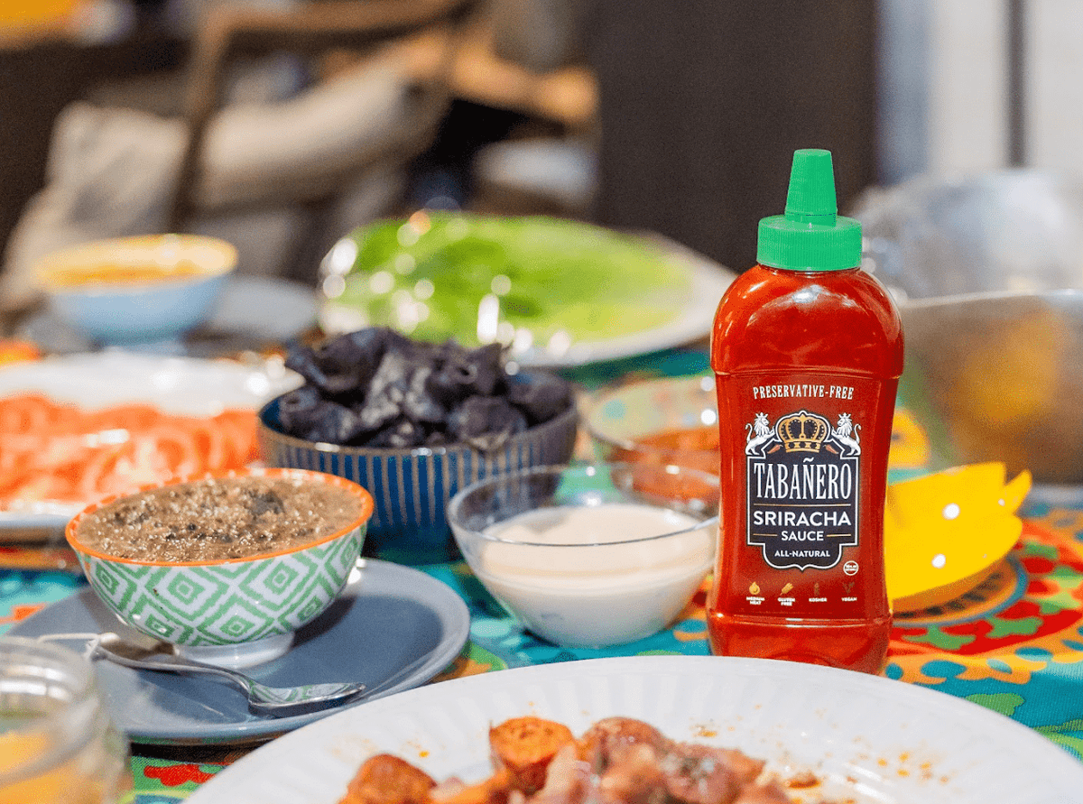 Tabañero Sriracha Kosher Gluten-Free Vegan All-Natural Hot Sauce